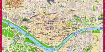 Harta Sevilla zona